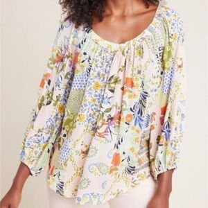 Maeve Multicolor Floral Blouse